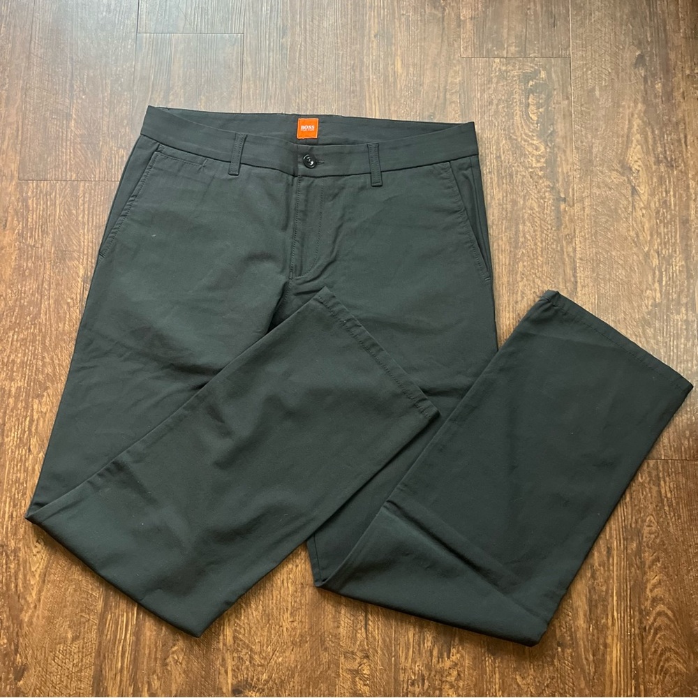 BOSS ORANGE by Hugo Boss Men's Black Dress Pants Sz 36R